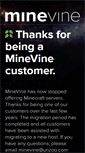 Mobile Screenshot of minevine.com